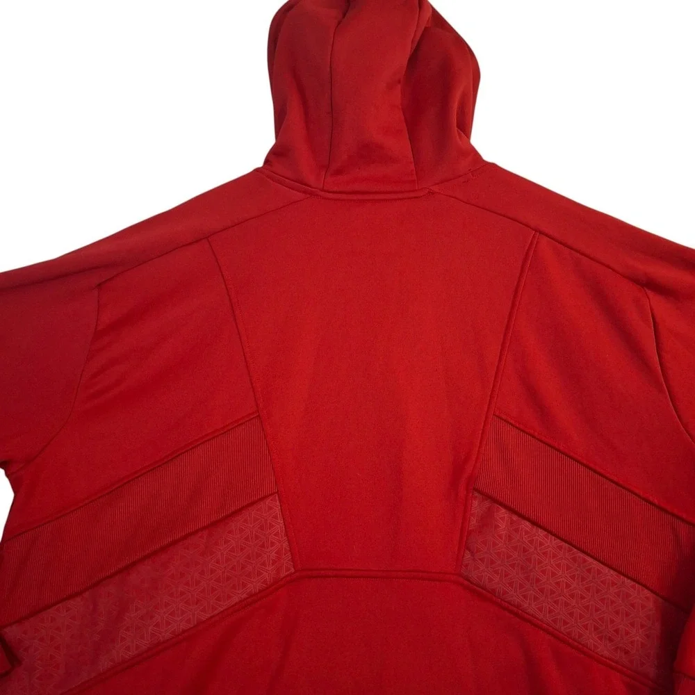 Adidas FAU Florida Atlantic University Owls Hoodie Men's 2XL Red Aeroready